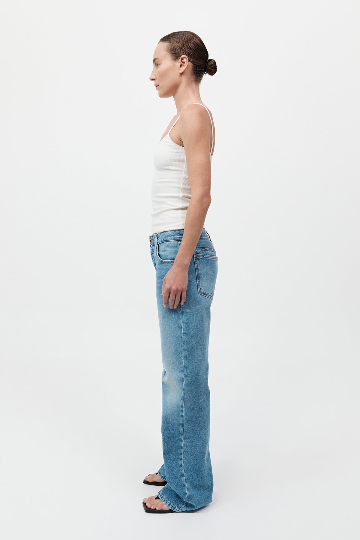 90s Low Rise Jeans - 90s Blue