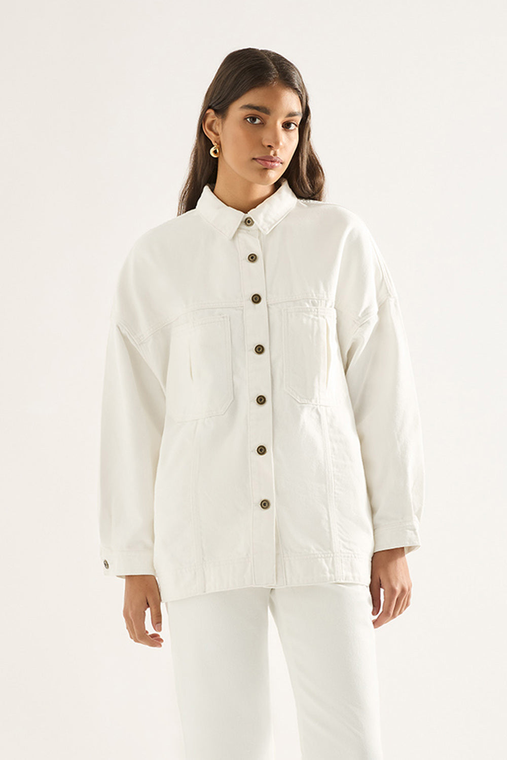 Jenny Shacket - Winter White