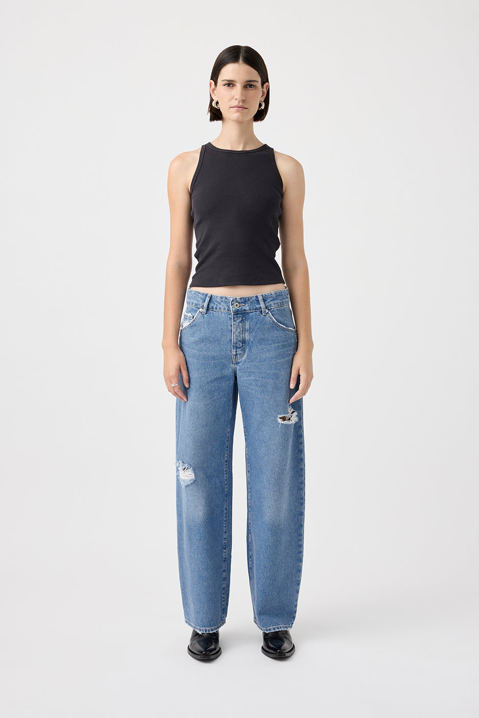 Avril Low Slouchy Wide Leg Jean