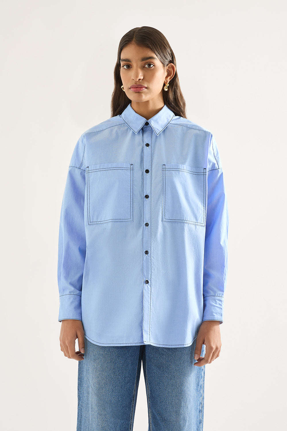 Maya Shirt - Blue