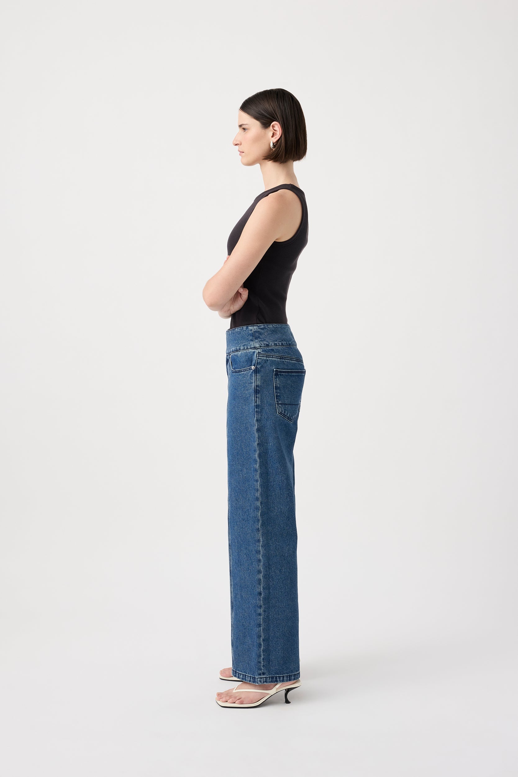 Marley Mid Wide Leg Jean