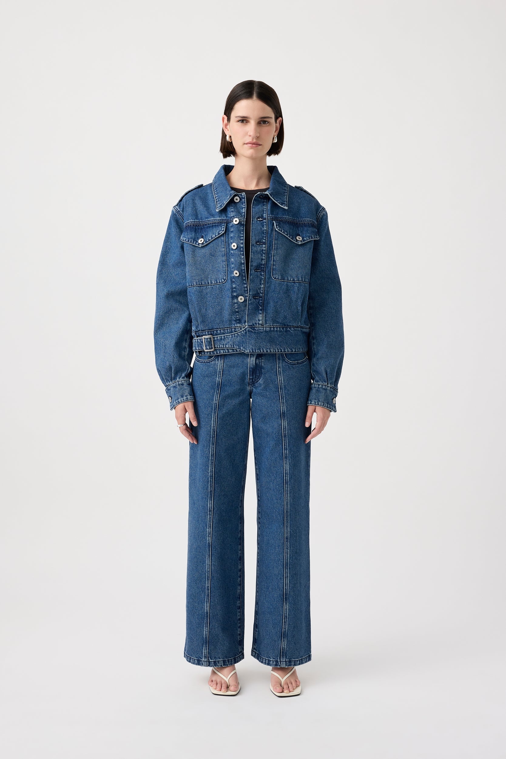 Sawyer Bomber Jacket - Organic Cotton, Sustainable Denim