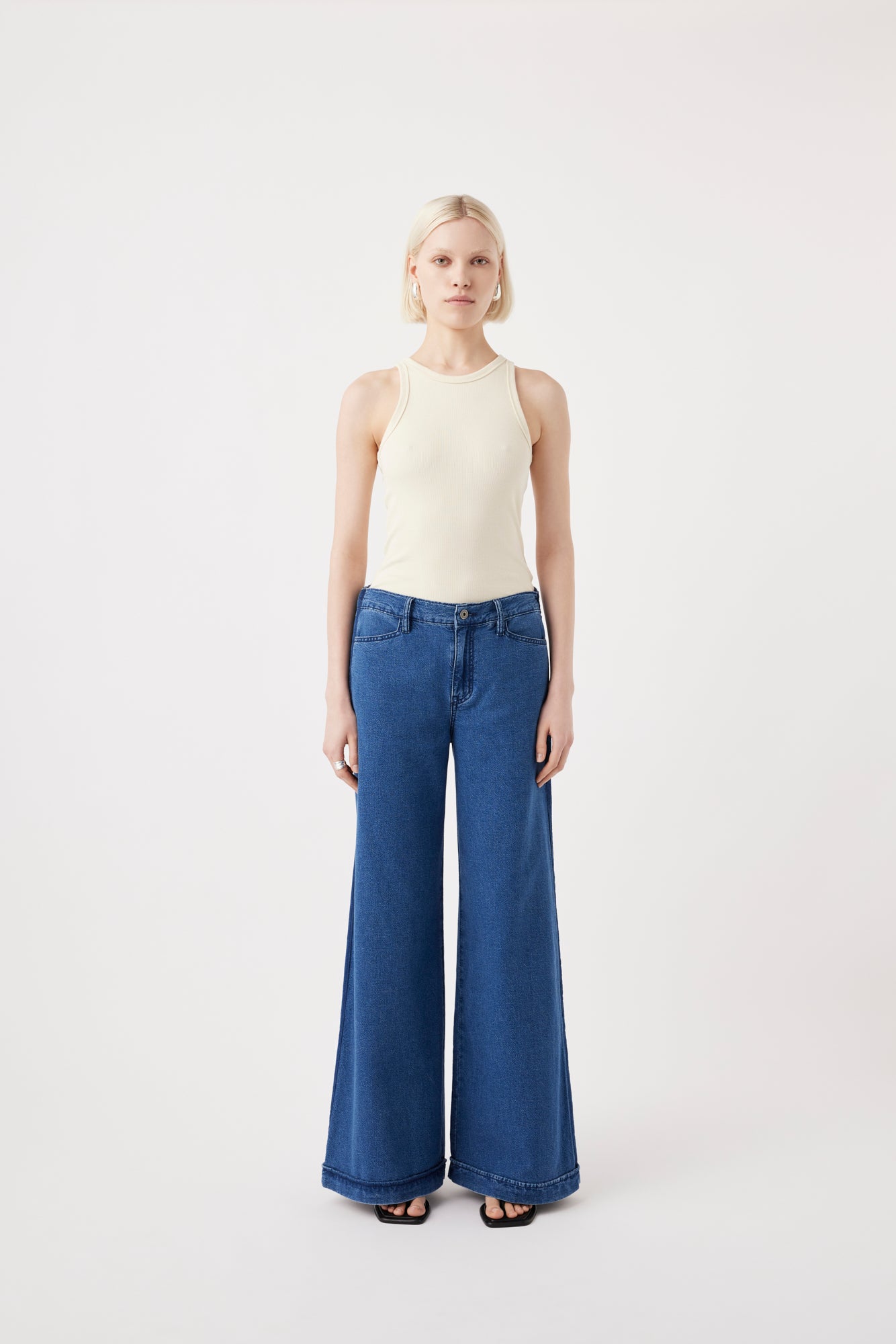 Leigh Mid Wide Long Pant