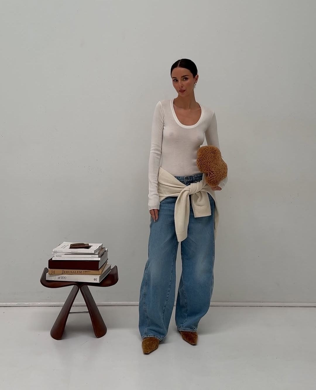 Mid Rise Balloon Jeans - 90s Blue