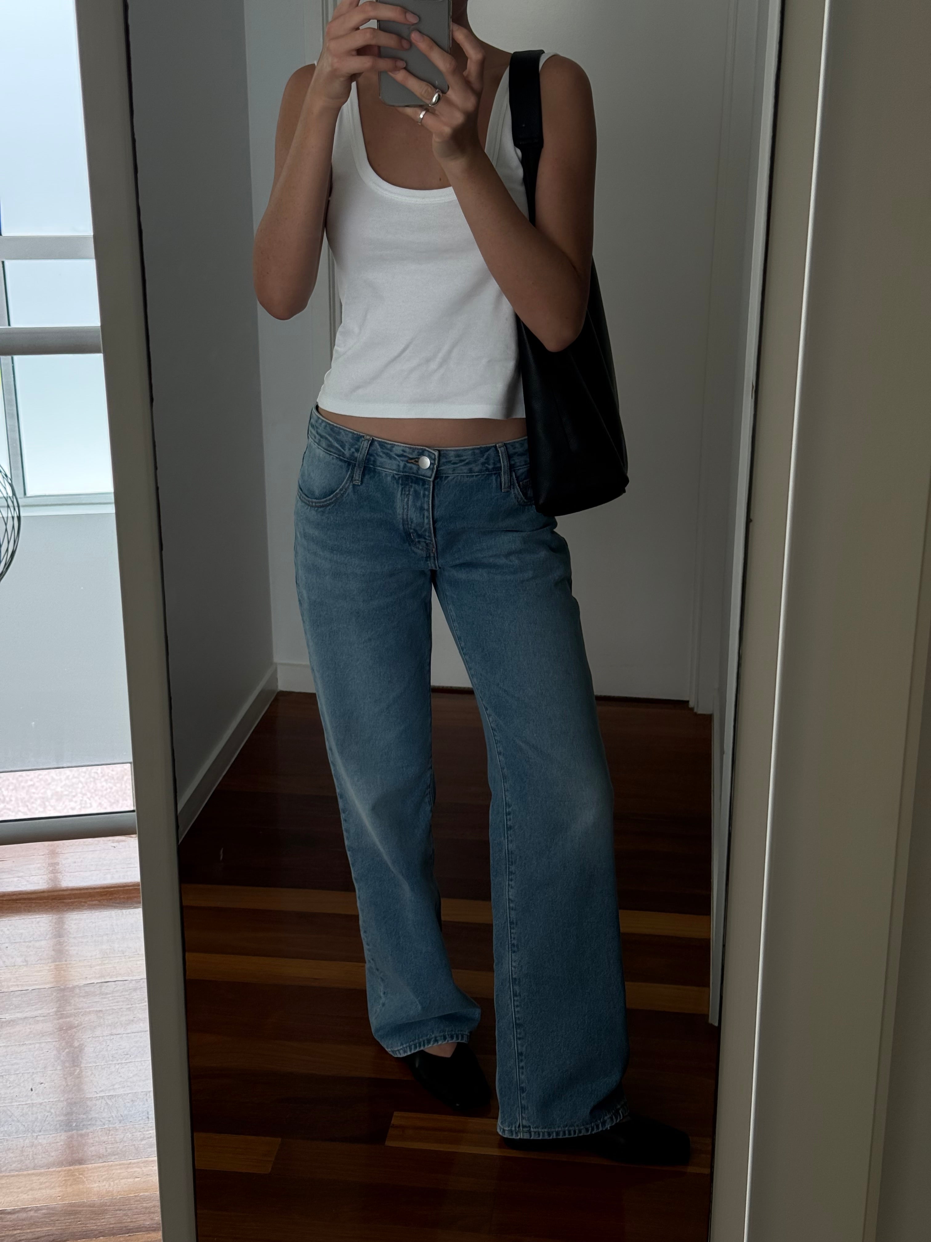 90s Low Rise Jeans - 90s Blue