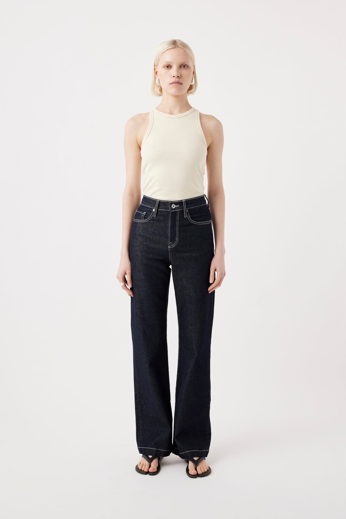 Farrah Flare Jean - Rinse