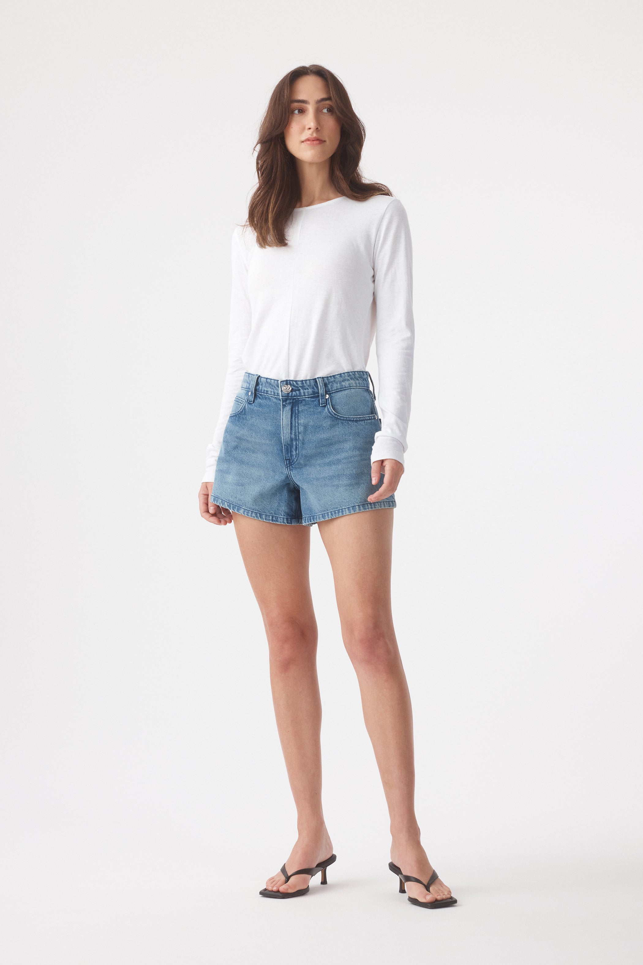 Ebony Short Marina Mid Blue