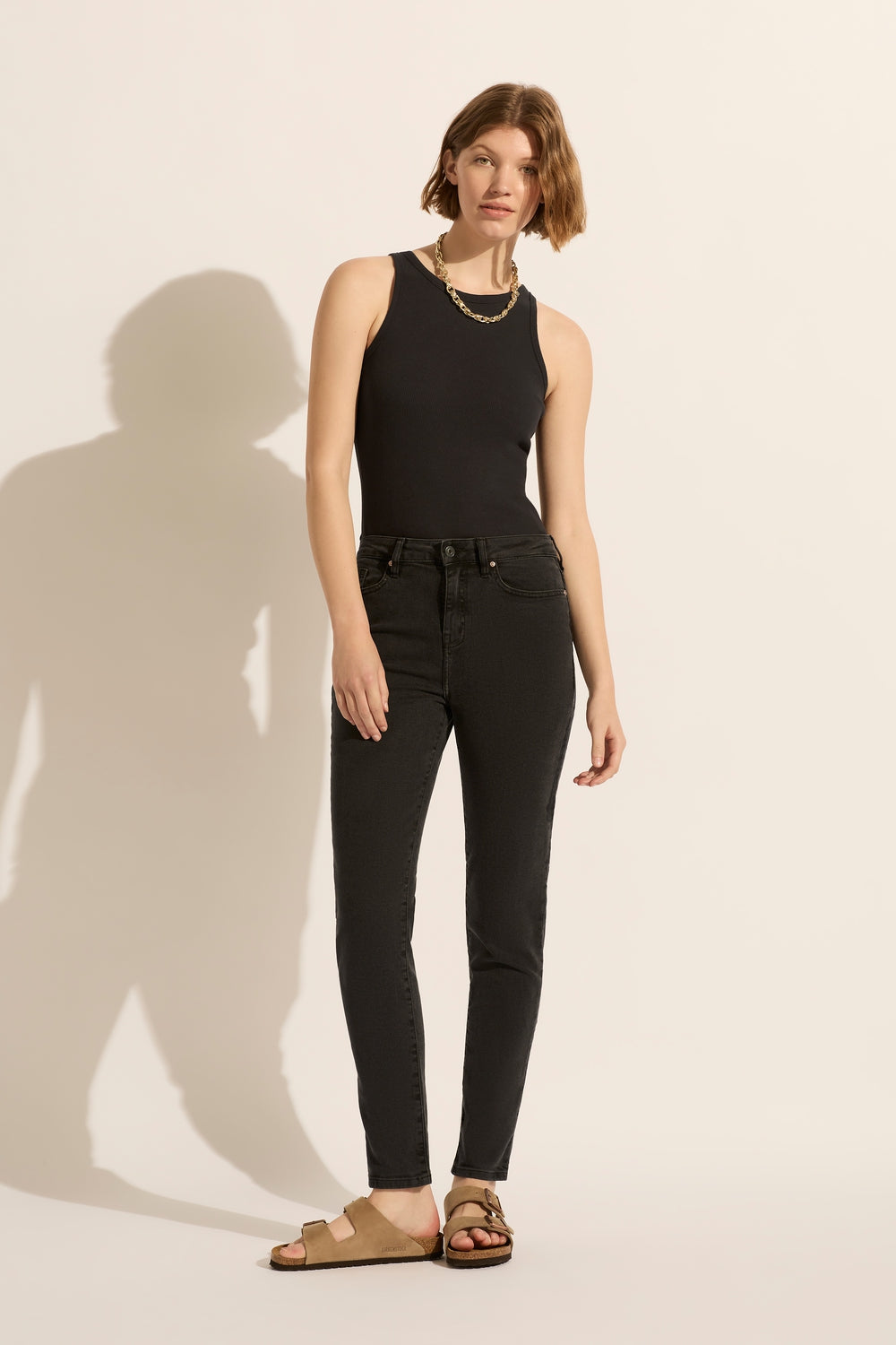 Lucy High Rise Slim Jean - Ink