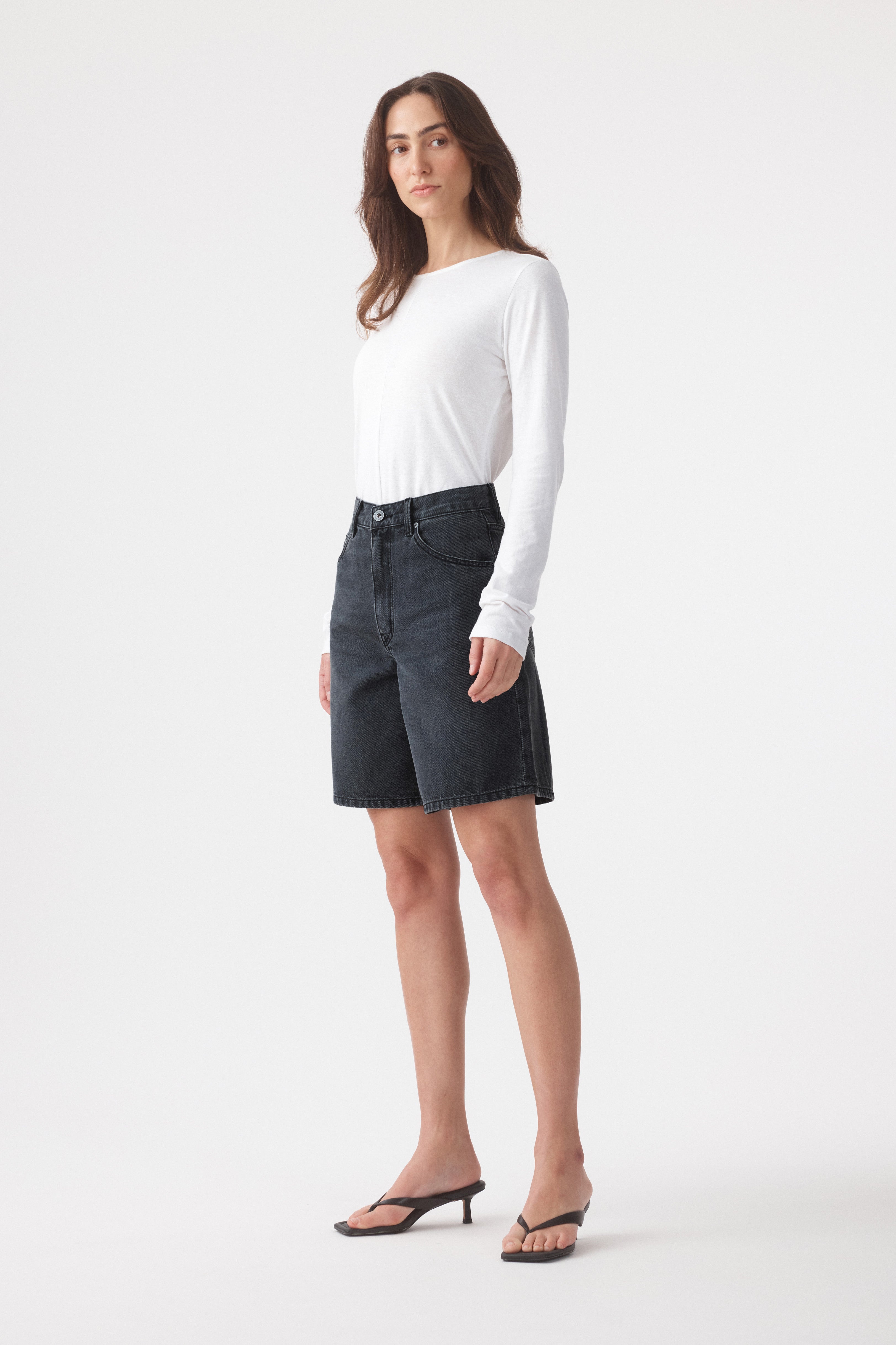 Bonnie High Short Aged Black