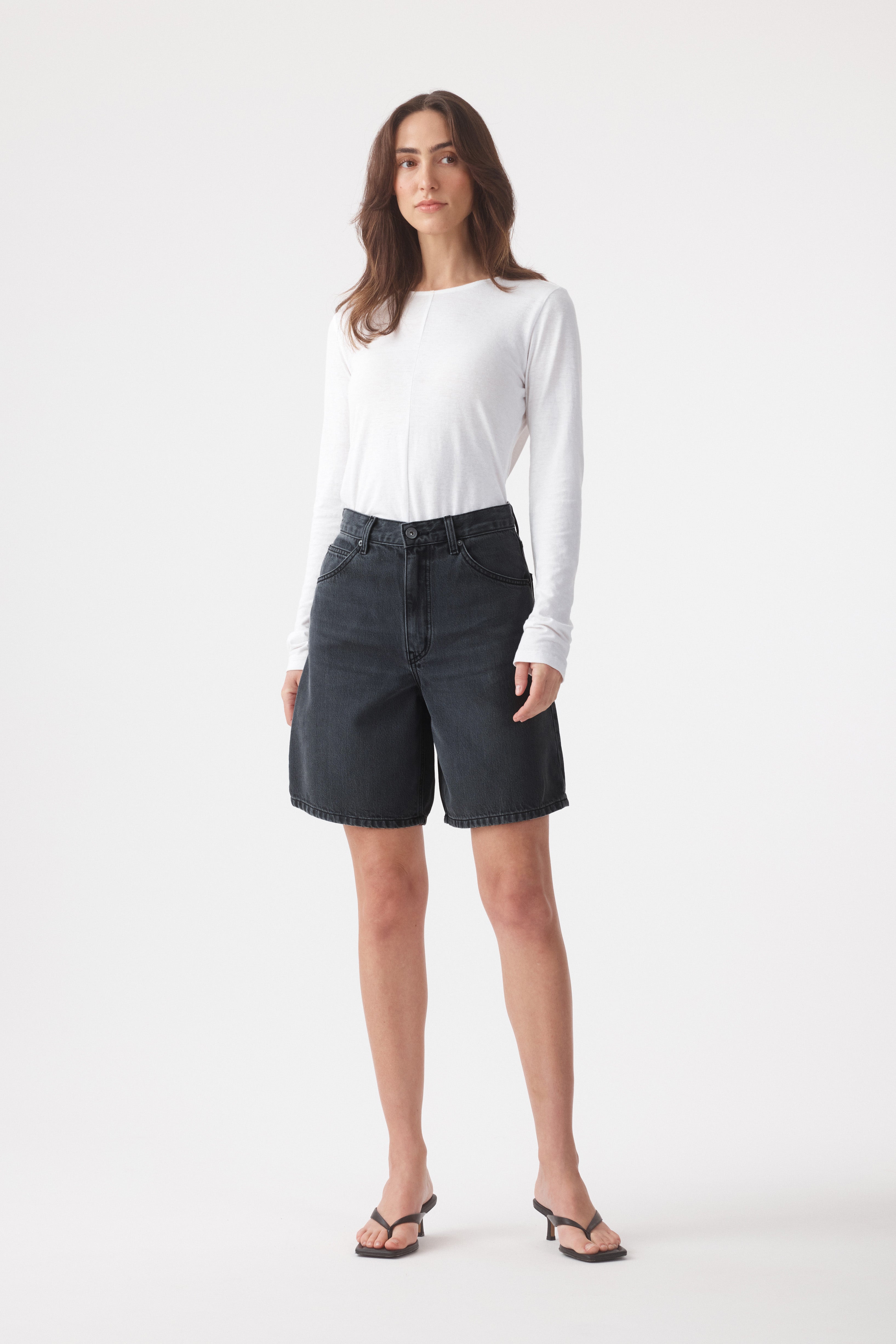 Bonnie High Short Aged Black