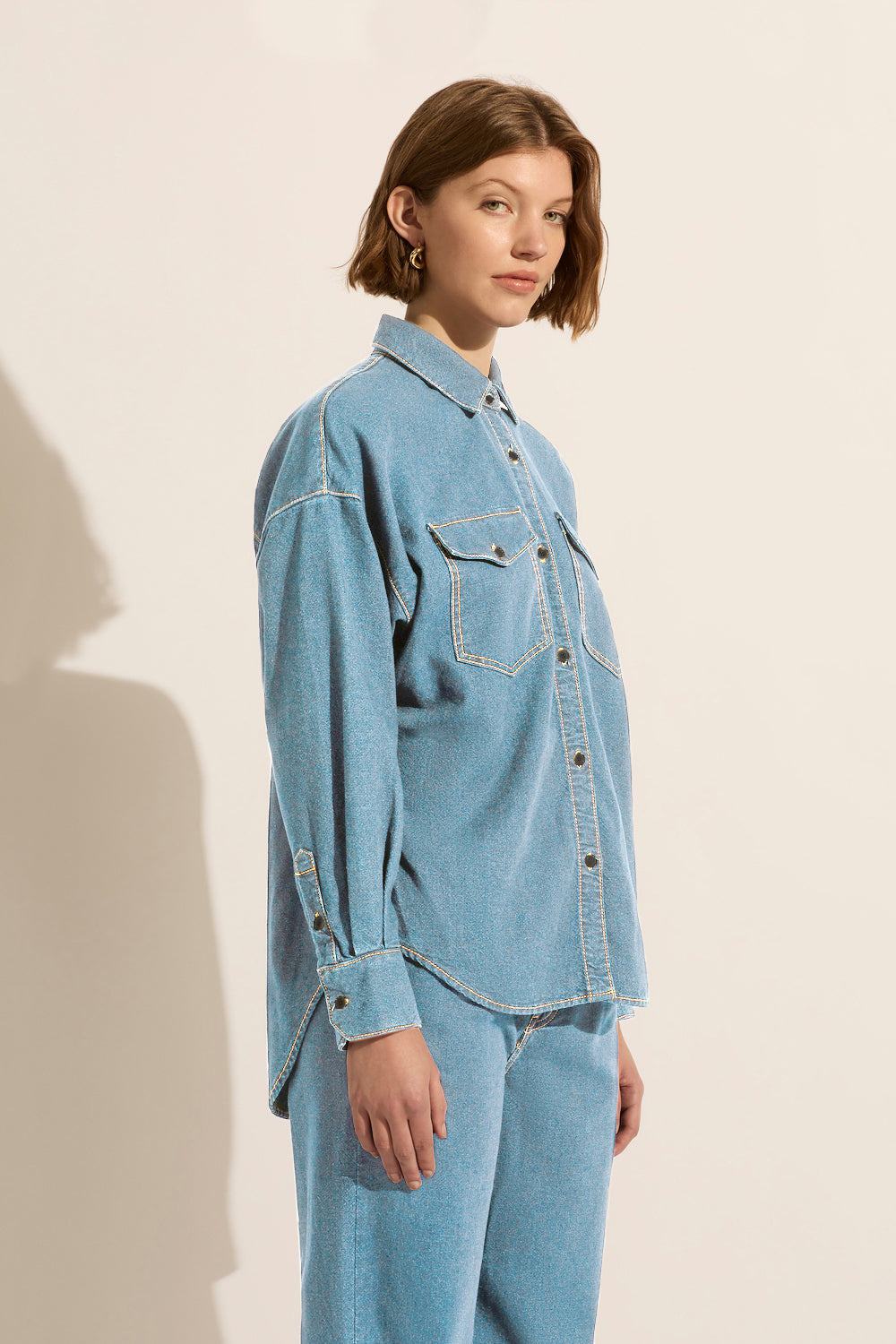 Amelia Long Sleeve Shirt - Vision