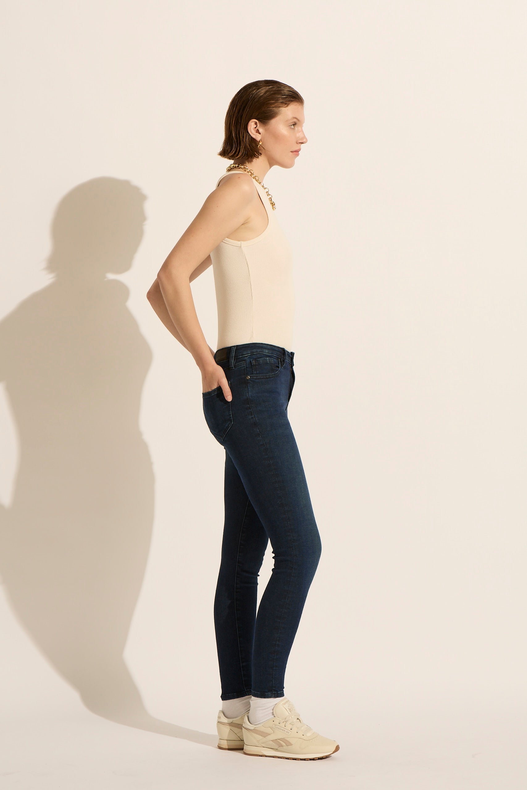 Isabel Mid Rise Skinny Jean - Nico