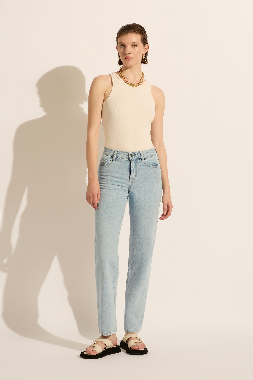 Elise Mid Straight Jean - Explore