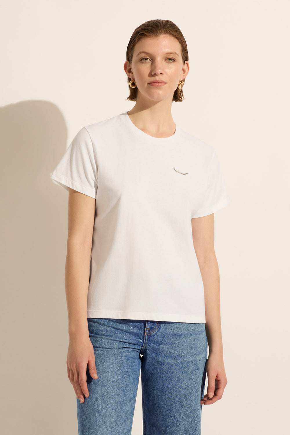 Humanity Tee - White